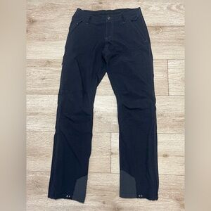 KUHL Women's Klash Technical Outdoor Softshell Pants Size 6 Gotham Black Gray